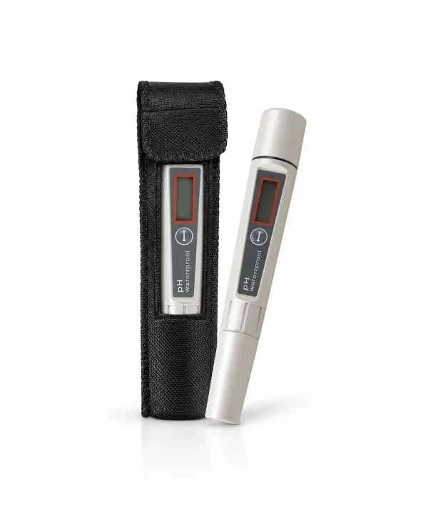 Messgerät pH inkl. Schutzkappe mit Flüssigkeit und Kalibrierlösung pH7
