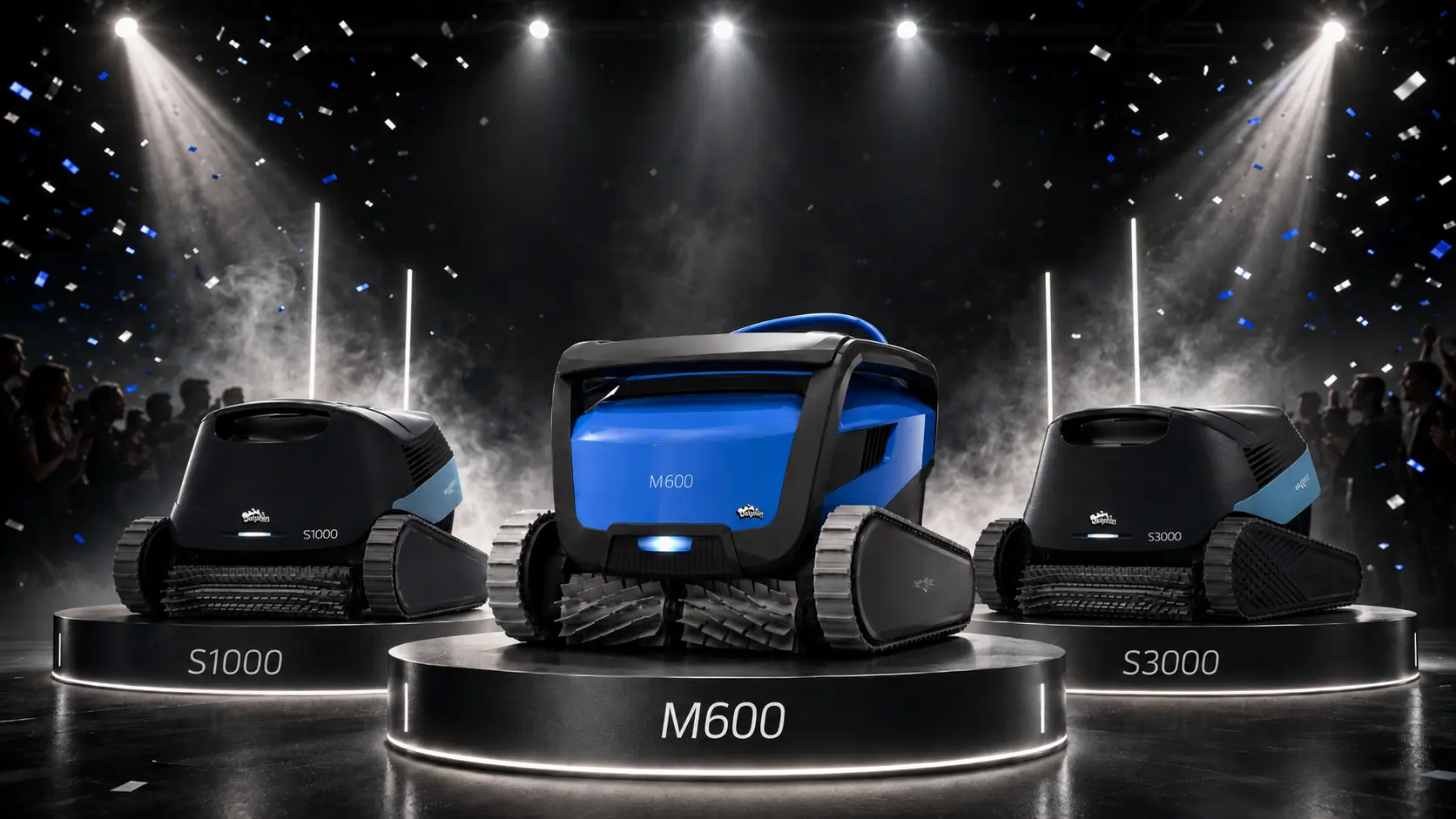 Dolphin Poolroboter Produktpräsentation – S1000, M600 und S3000